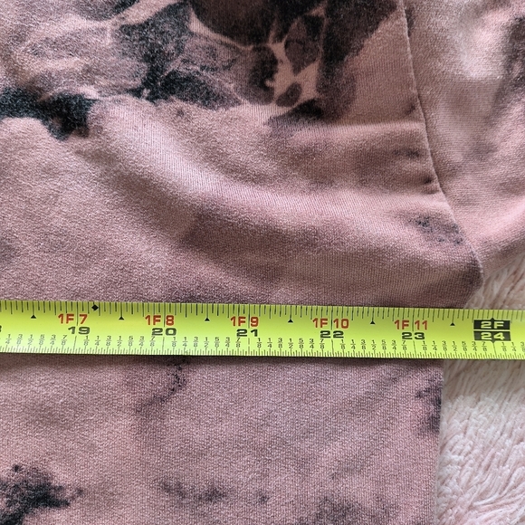 Athleta Palermo Pink Balance Tie Dye Pullover Sweatshirt Size Medium - Picture 10 of 11